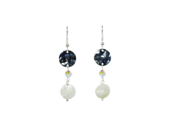 Boucles d'oreilles Swarovski nacre