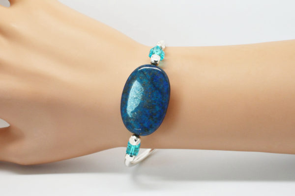 Bracelet rigide pierre semi-précieuse - Smooth – Image 10