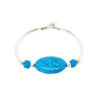 Bracelet femme argenté turquoise - Smooth turquoise – Image 6