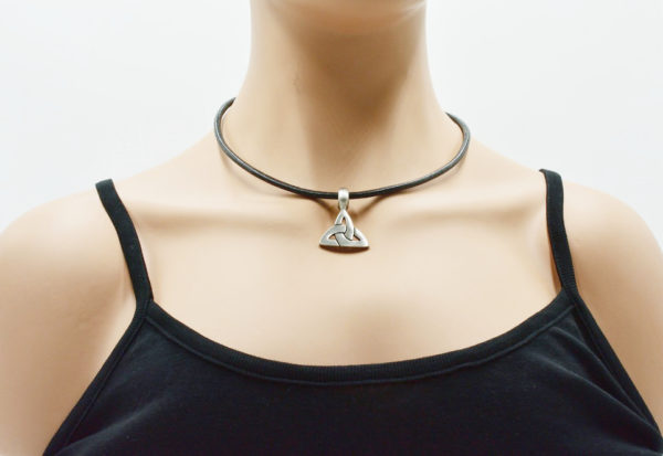 Collier cuir pendentif celtique - Collection Celtic – Image 7