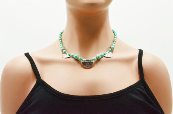 Collier ethnique style Egyptien - Saqqara – Image 2