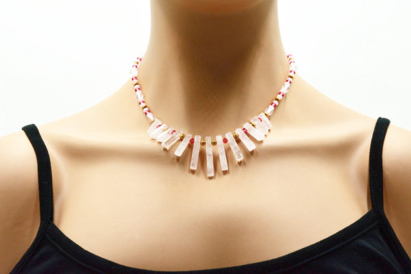 Collier plastron Égyptien en turquoise - Egyptian – Image 5