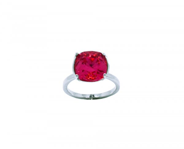 Bague solitaire carrée cristal Swarovski - Dorian – Image 7
