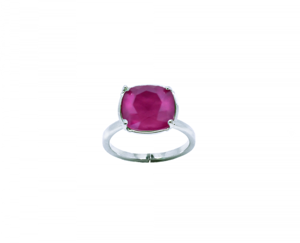 Bague crystal peony