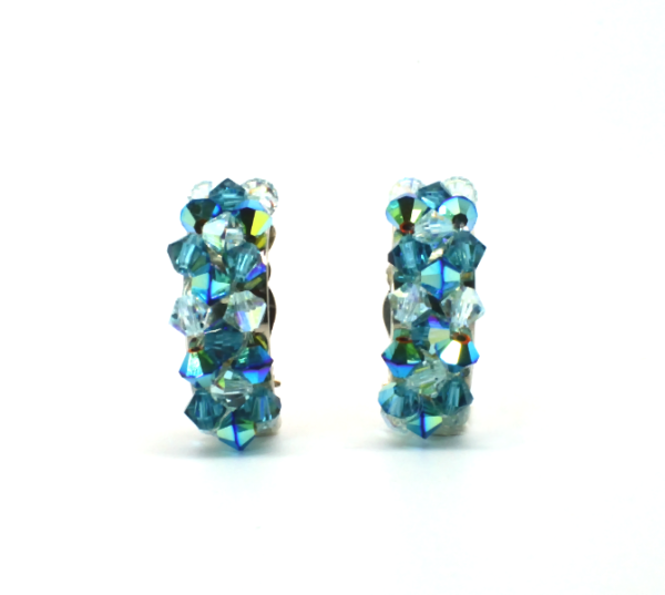 Clips d'oreilles demi-lune Swarovski - Komett – Image 9