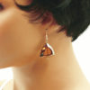 Boucles d'oreilles pendantes triangles - Electro – Image 3