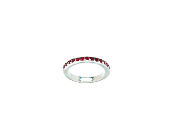 bague demi jonc Swarovski
