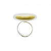 Bague réglable globe verre soufflé - Palett atome – Image 3