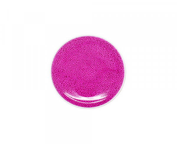 Bague verre soufflé plat - Palett Atome rose – Image 2