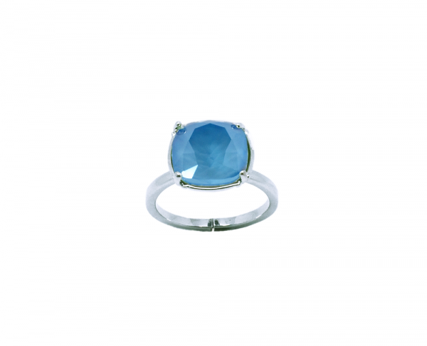 bague cristal bleu ciel