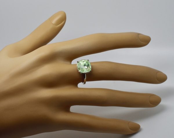 Bague carrée cristal Swarovski- Dorian – Image 12