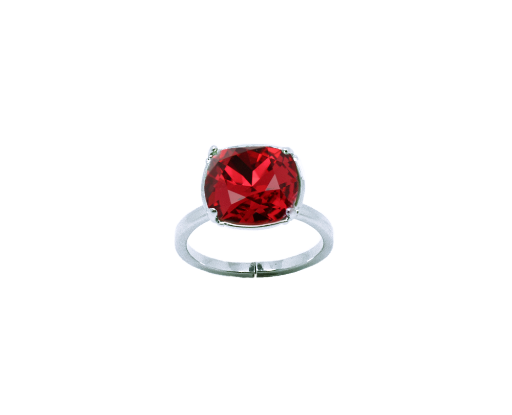 Bague swarovski rouge deals