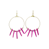 Boucles d'oreilles créoles exotiques - Coco Ring – Image 6