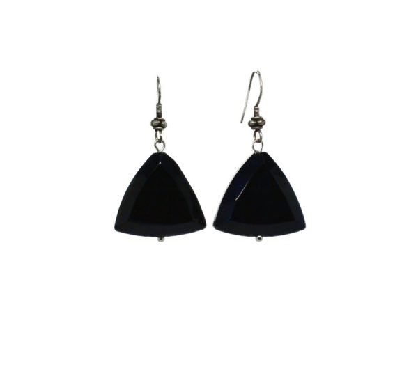 Boucles d'oreilles pendantes triangle - Trillion – Image 4