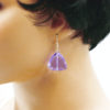 Boucles d'oreilles pendantes triangle - Trillion – Image 3