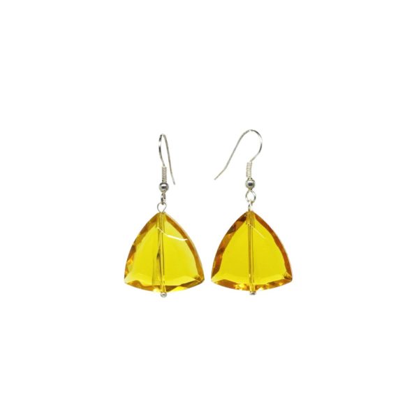 Boucles d'oreilles pendantes triangle - Trillion – Image 6