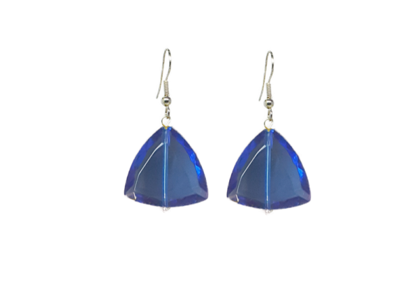 Boucles d'oreilles pendantes triangle - Trillion – Image 8