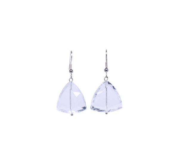 Boucles d'oreilles pendantes triangle - Trillion – Image 10