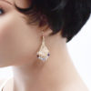 Boucles d'oreilles filigrane Swarovski - Romance – Image 3