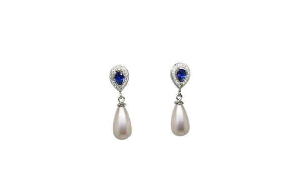 Boucles d'oreilles poire péridot - Luxury – Image 4