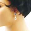 Boucles d'oreilles poire péridot - Luxury – Image 5
