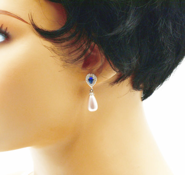 Boucles d'oreilles poire péridot - Luxury – Image 5