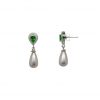 Boucles d'oreilles poire péridot - Luxury – Image 2