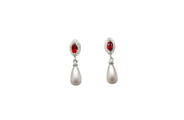 Boucles d'oreilles poire péridot - Luxury – Image 6