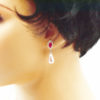 Boucles d'oreilles poire péridot - Luxury – Image 7