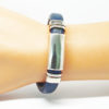 Bracelet homme cuir bleu marine - Nôm – Image 3