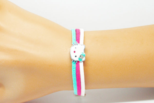 Bracelet enfant petit chat émaillé - Kitty – Image 10