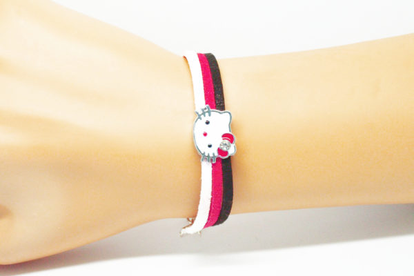 Bracelet enfant petit chat émaillé - Kitty – Image 4