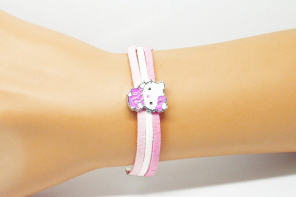 Bracelet enfant petit chat émaillé - Kitty – Image 14
