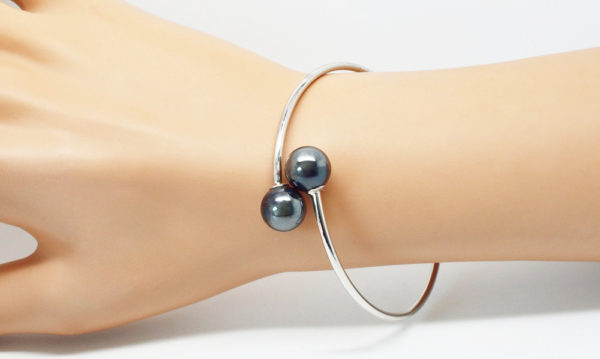 Bracelet jonc pierre semi-précieuse - Angéline – Image 5
