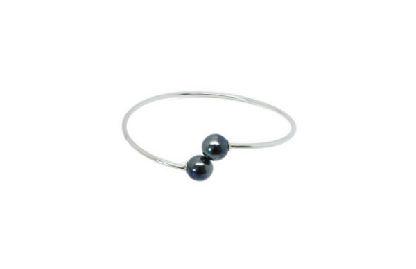 Bracelet jonc pierre semi-précieuse - Angéline – Image 4