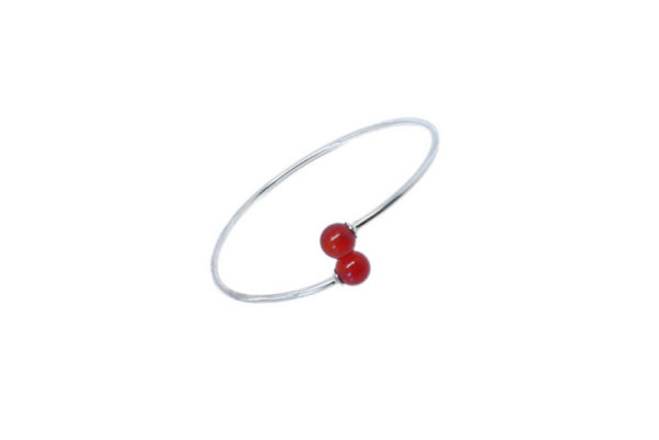 Bracelet jonc pierre semi-précieuse - Angéline – Image 2