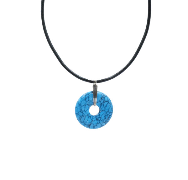 Collier pendentif donut ou Pi Chinois - Donuts – Image 5