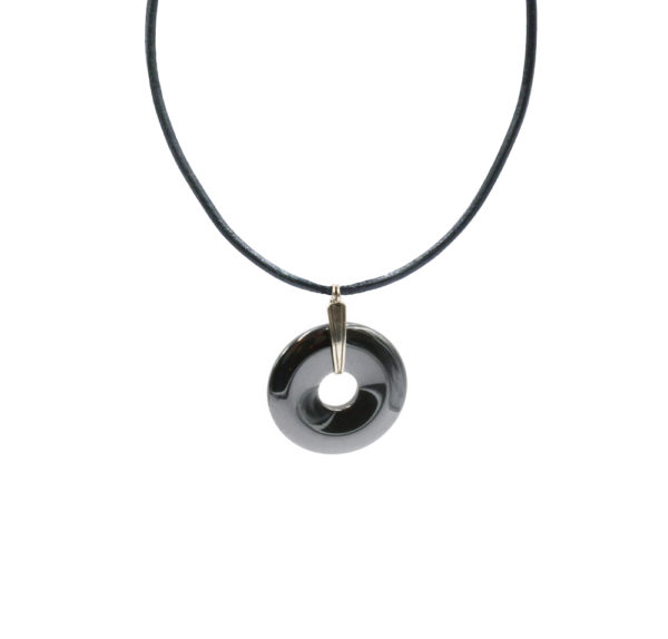 Collier pendentif donut ou Pi Chinois - Donuts – Image 3