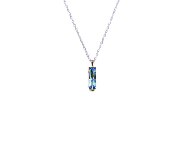 Collier pendentif rectangle Swarovski - Princesse – Image 6