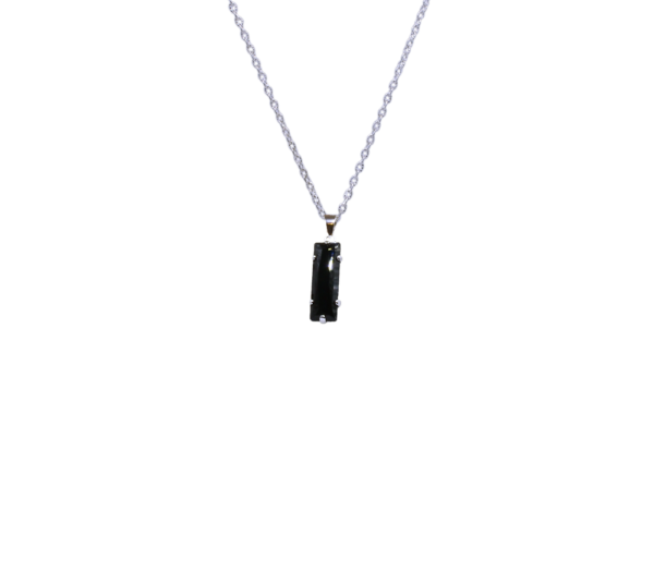 Collier pendentif rectangle Swarovski - Princesse – Image 8