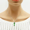 Collier pendentif rectangle Swarovski - Princesse – Image 5