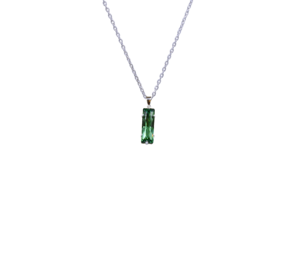 Collier pendentif rectangle Swarovski - Princesse – Image 4