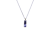 Collier pendentif rectangle Swarovski - Princesse – Image 2