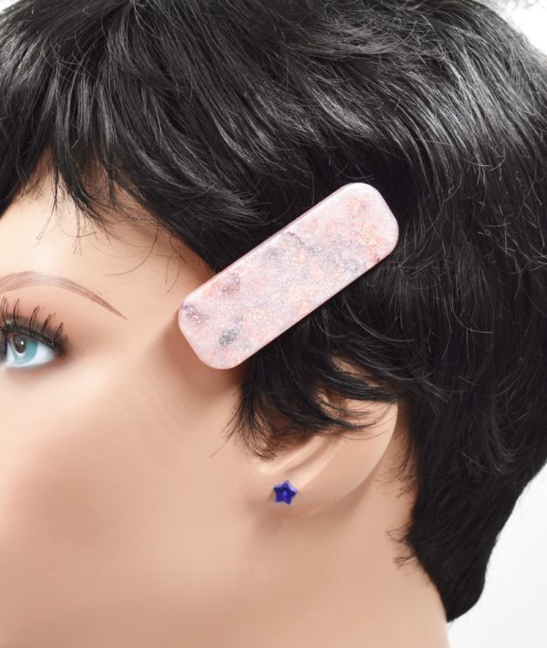 Barrette cheveux pétales et nacre - Bloom – Image 3