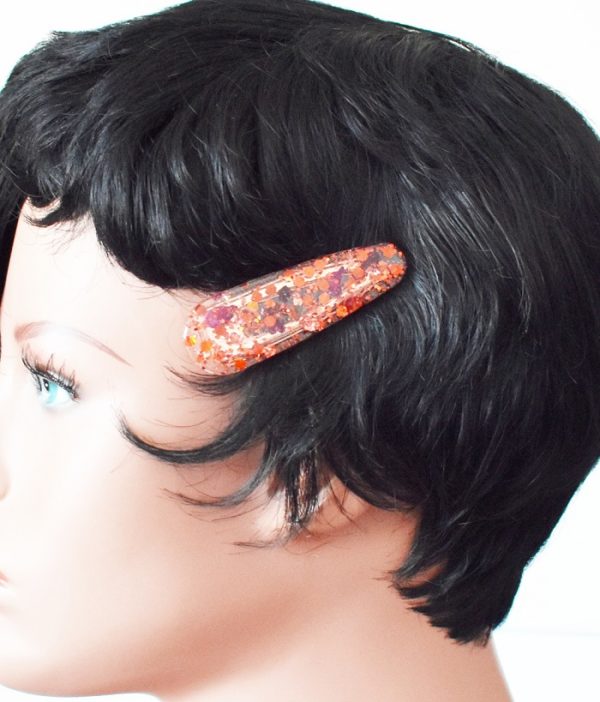 Barrettes cheveux pétales de rose - Blossom – Image 3