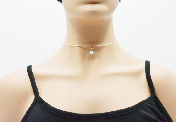Parure collier bracelet perles  - Angeline – Image 2