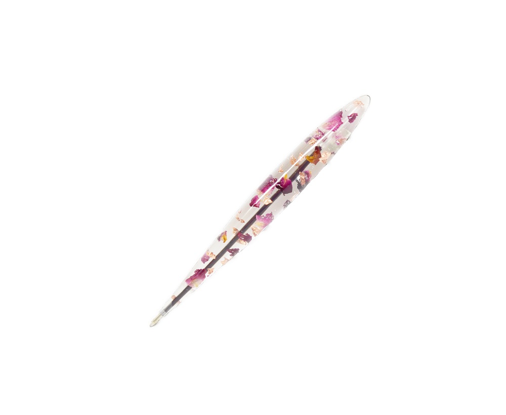2 stylos fleurs