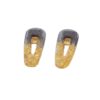 Barrettes cheveux résine noir et or - Evergold – Image 7