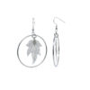 Boucles d'oreilles créoles feuilles - CréoLeaves – Image 2
