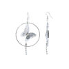 Boucles d'oreilles créoles papillons - Butterfly – Image 2